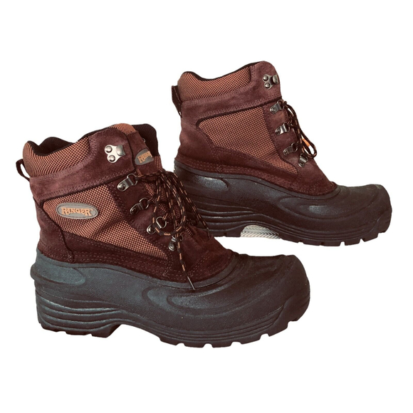 Shoes | Ranger Brown Leather Suede Rubber Soles Comfort Snow  display picture 1